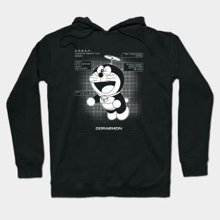 DORAEMON - Robot files Hoodie